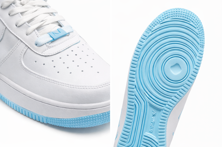 AF1 LOW WHITE- UNIVERSITY BLUE